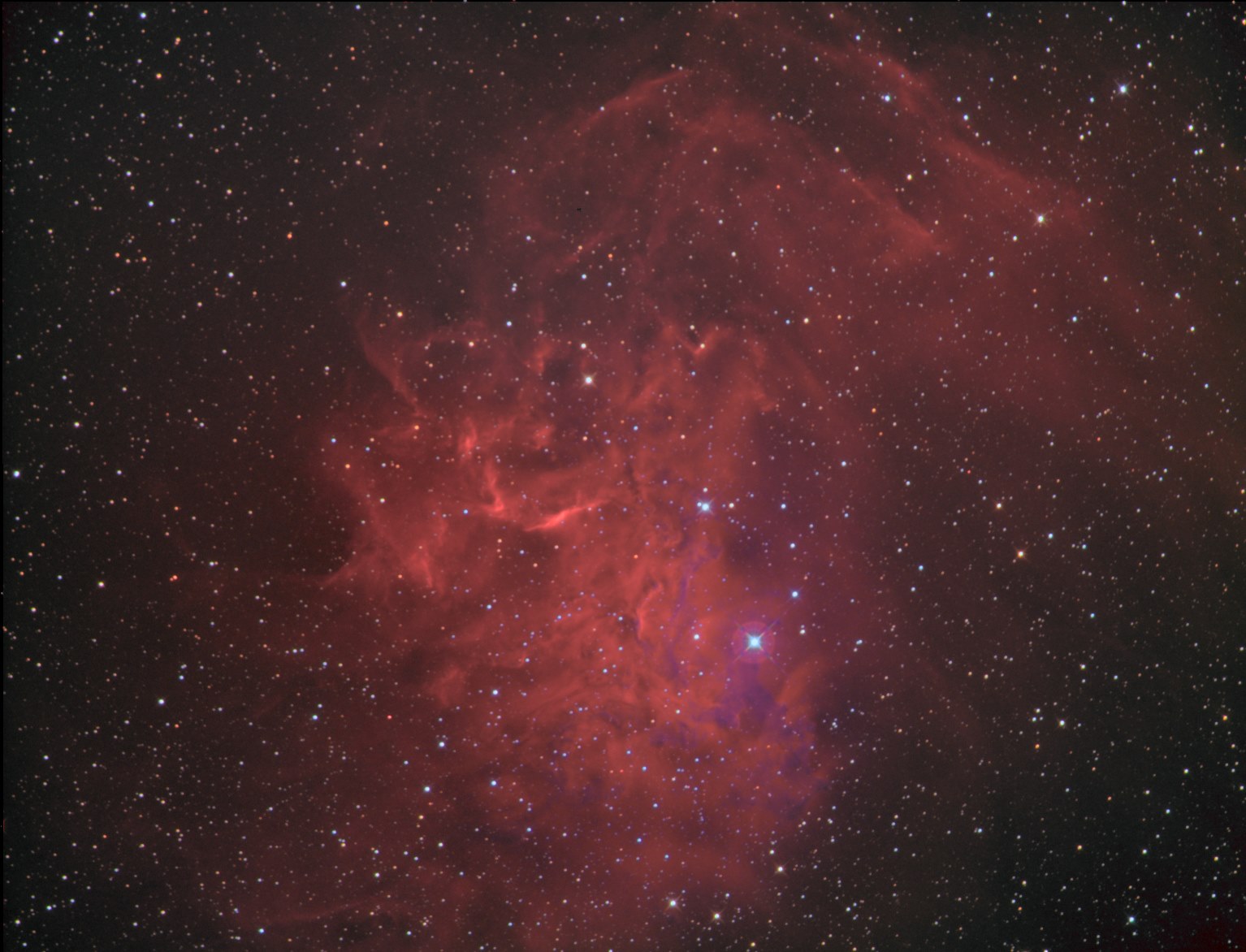 IC 405 - The Flaming Star