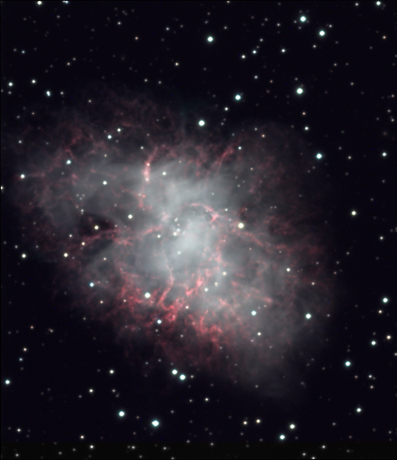 Crab Nebula Up Close and Personal
