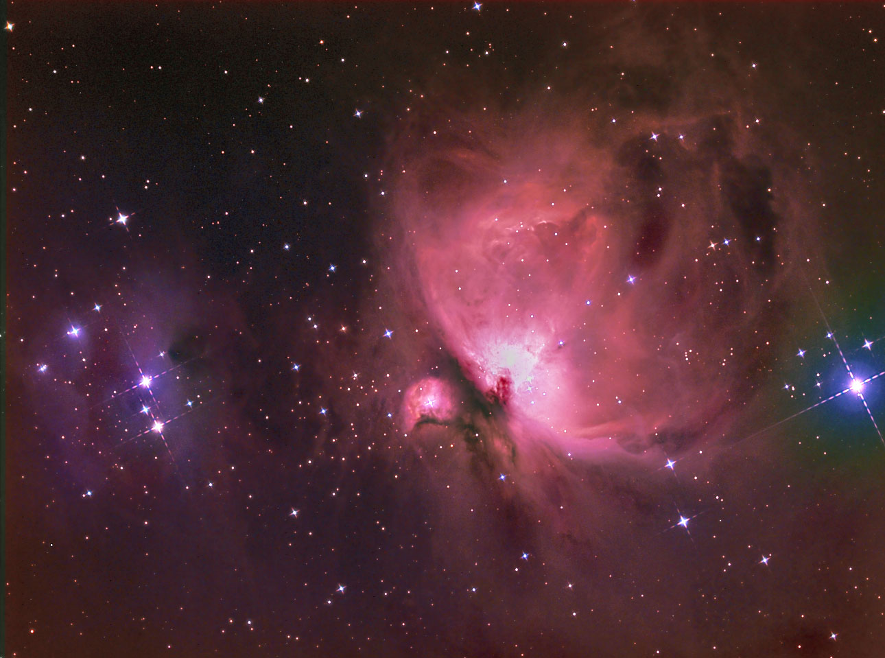 M42/NGC 1977 Wide Field