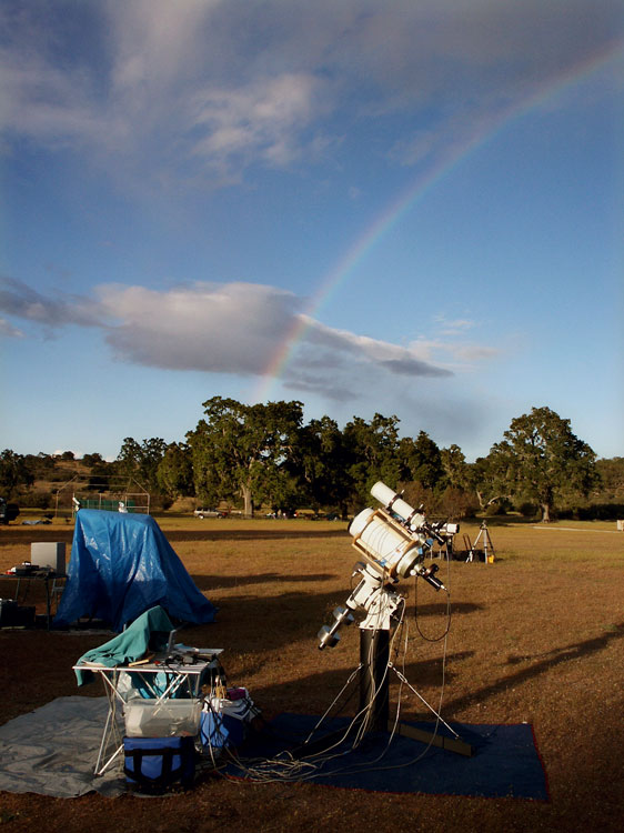 The pot of gold at the end of the rainbow!