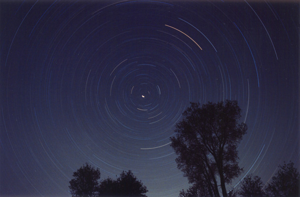 Star trails