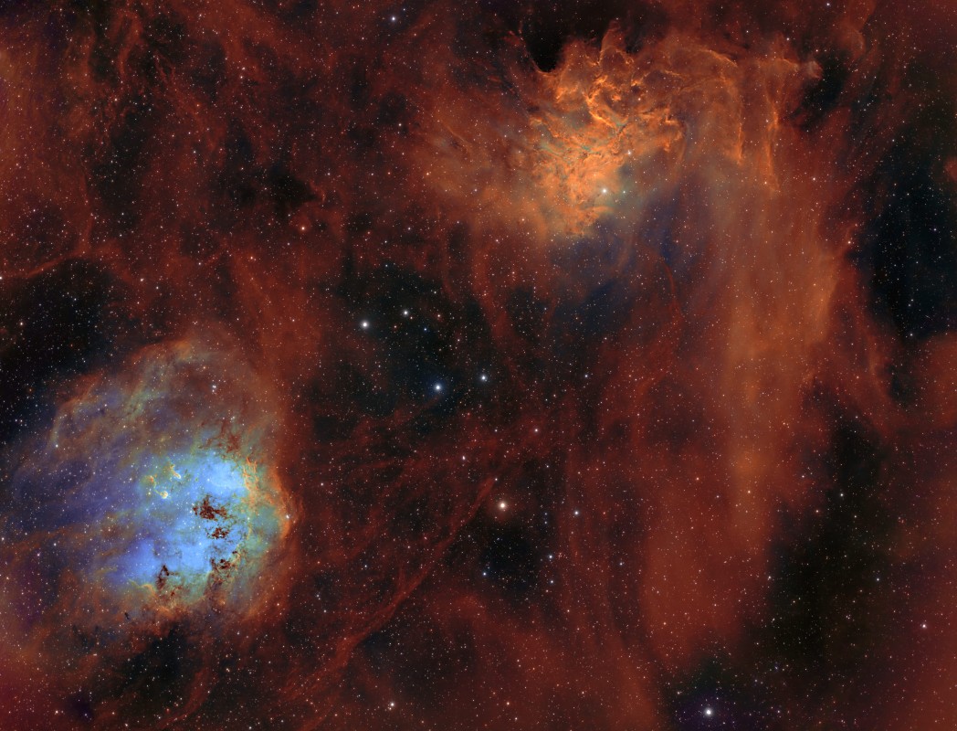 IC405 Flaming Star Nebula