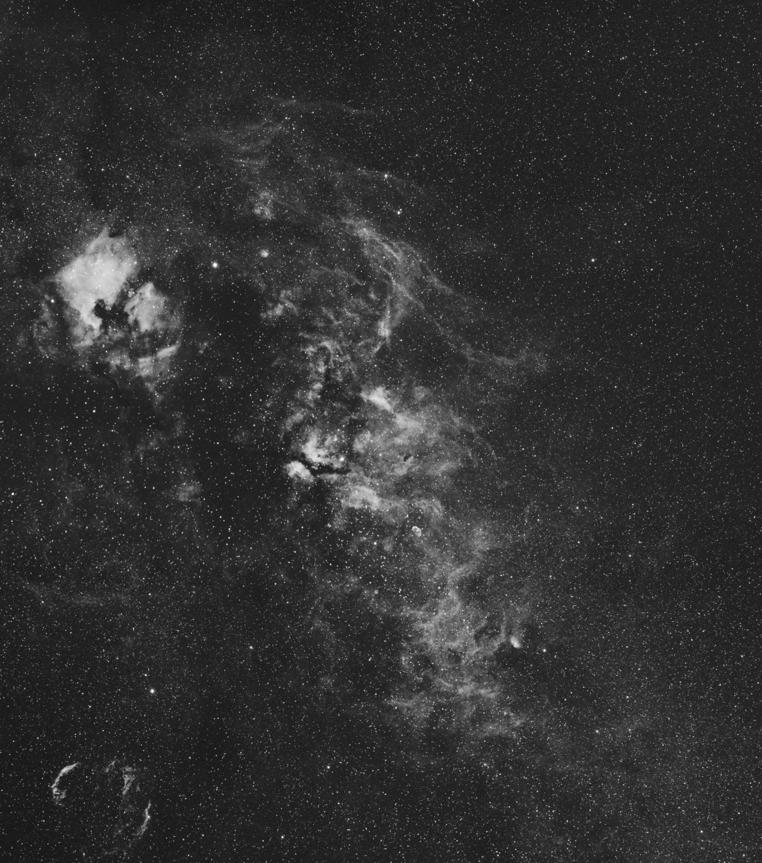 Cygnus H-alpha mosaic