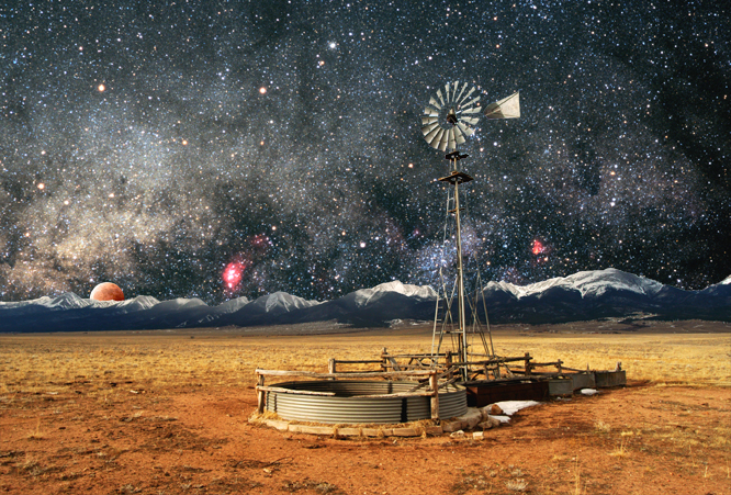 The milky Way at Westcliffe