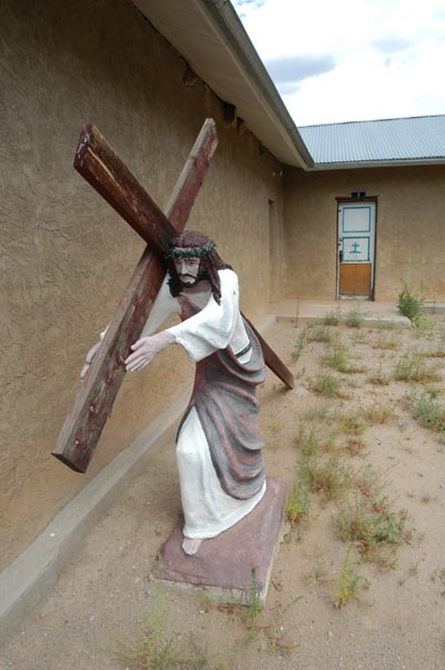 Statue at the Morada