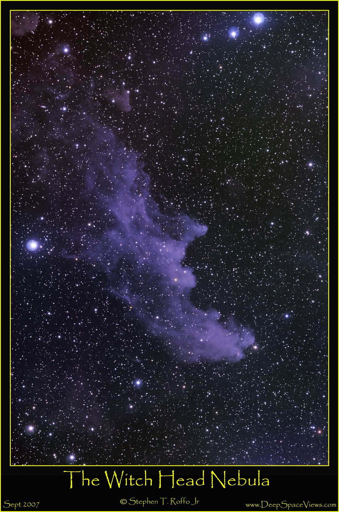 The Witch Head Nebula