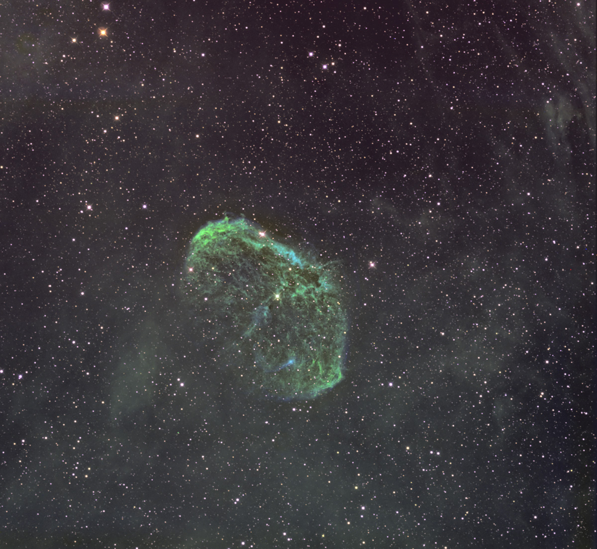NGC688 Crescent Nebula