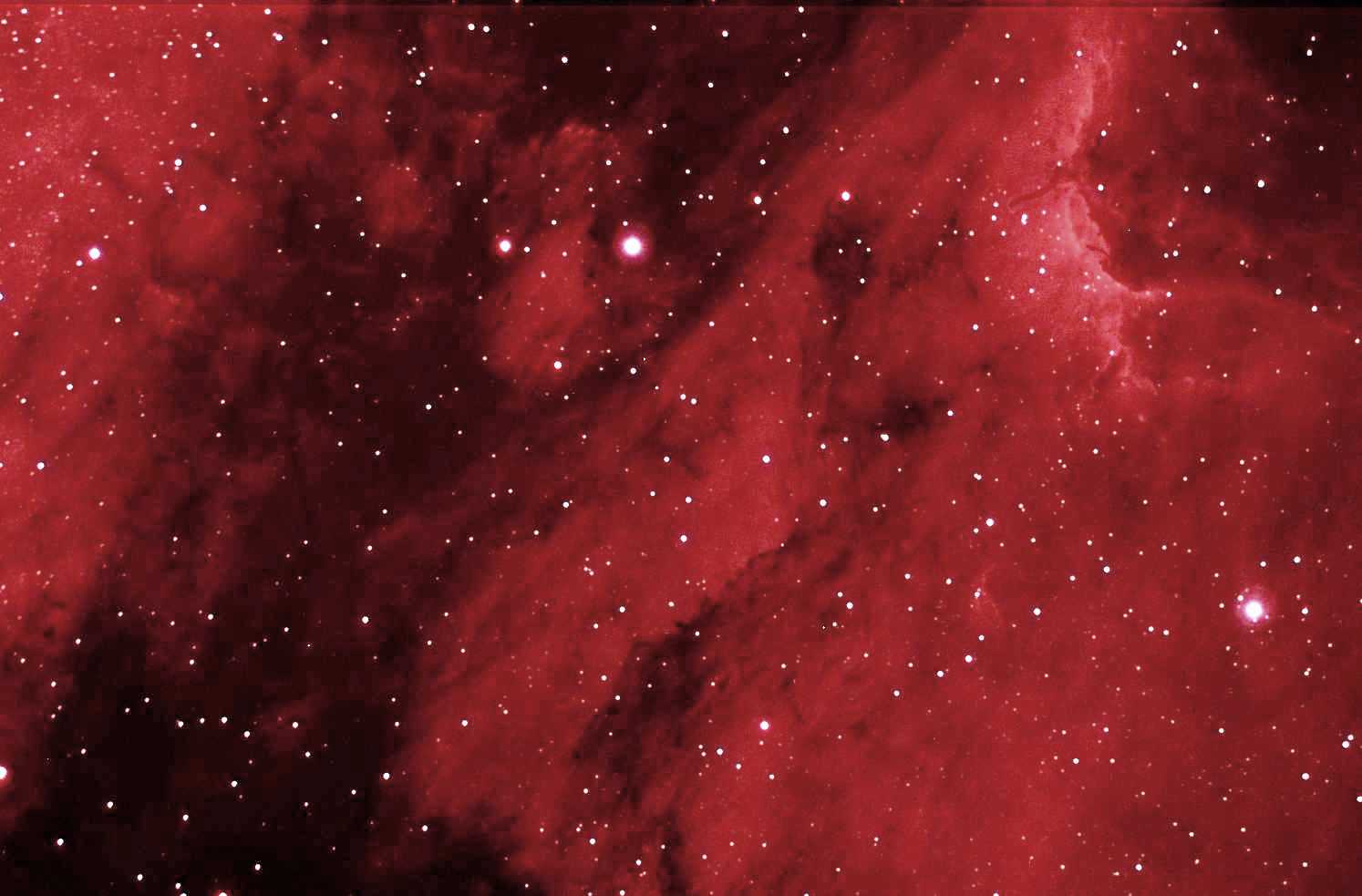 Pelican Nebula in HaR