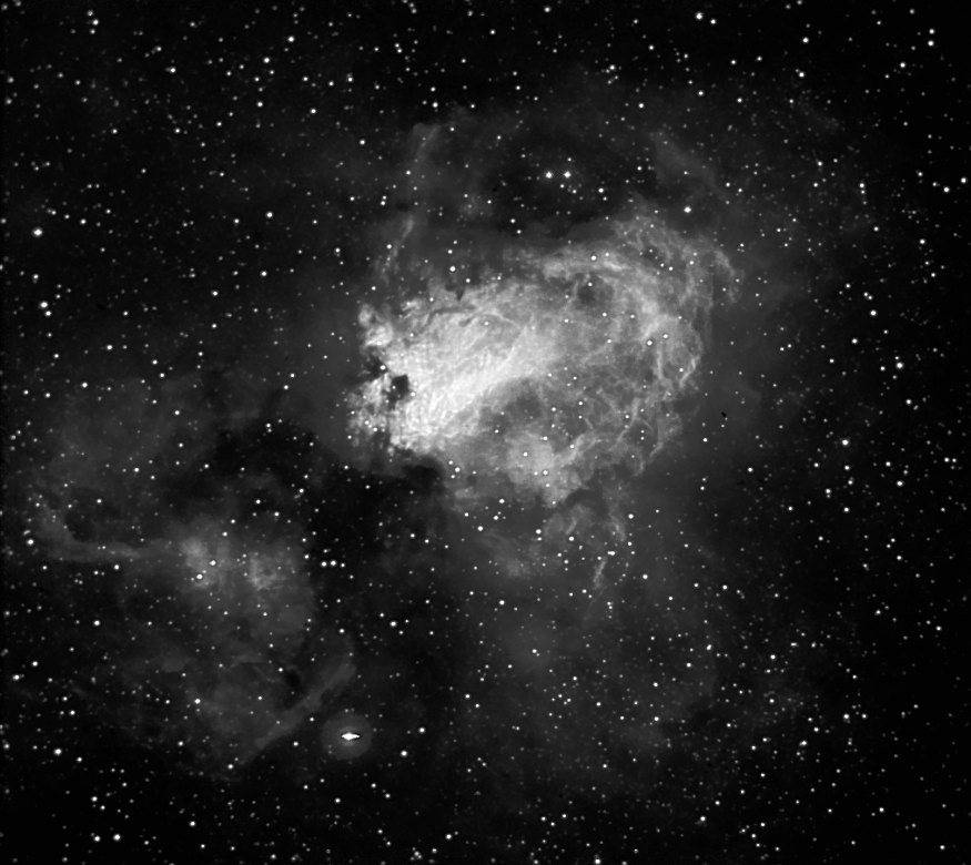 m17 in Halpha