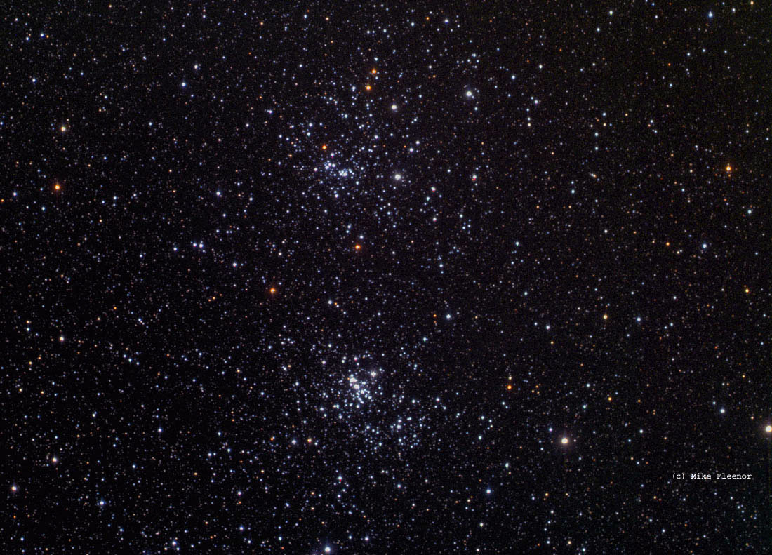 Double Cluster In Perseus
