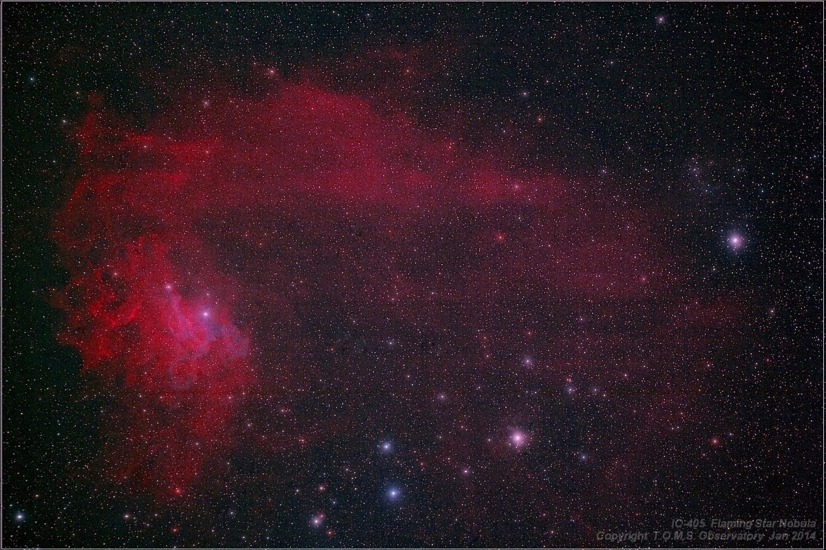 Flaming Star Nebula