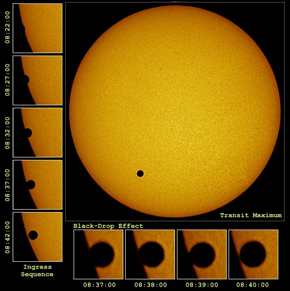 Venus Transit - Ingress
