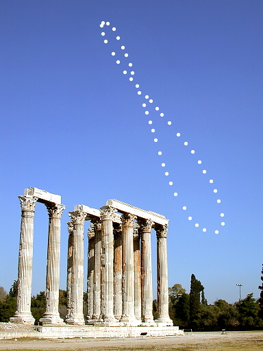 Analemma at Olympean Zeus