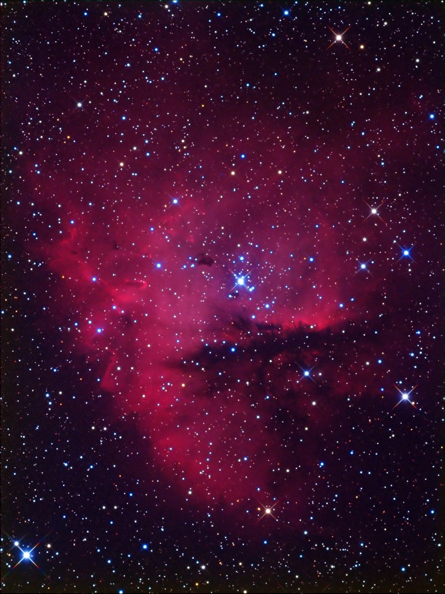 NGC 281 - Pacman Nebula in Cassiopeia