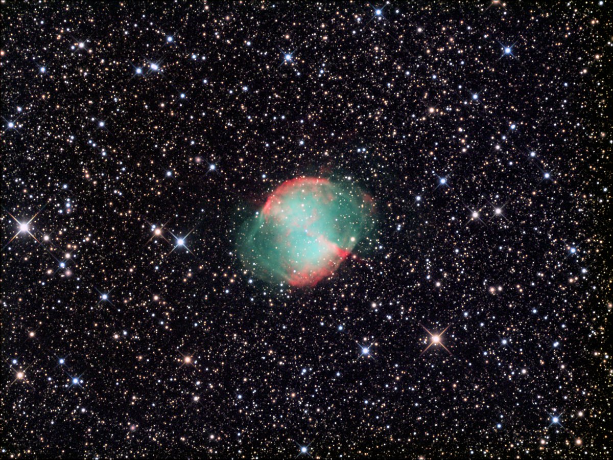 M27 - Planetary Nebula in Vulpecula