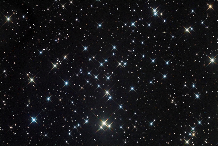 NGC 752 Open Cluster in Andromeda