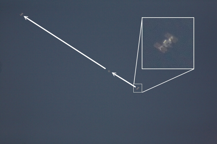 ISS Occults Jupiter During the Day