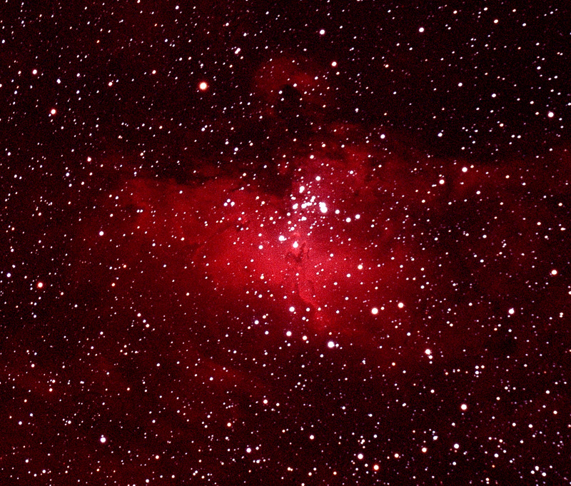 Eagle Nebula M16 medium format