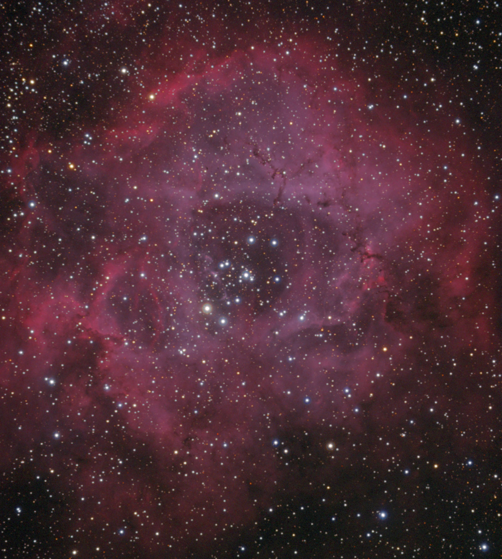 Rosette Nebula HaRGB