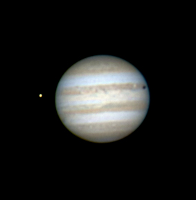 Tracks across Jupiter