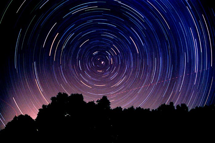 Star Trails from Big Sur