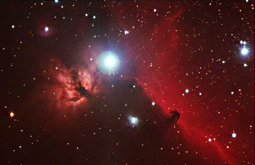 Flame and Horsehead Nebula Widefield