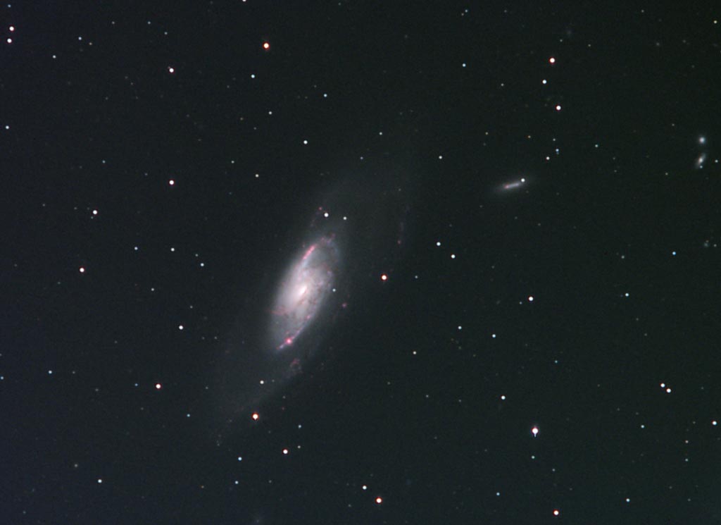M106 in LRGB + Ha