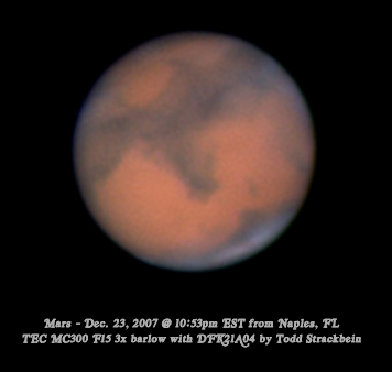 Mars - Dec. 23, 2007