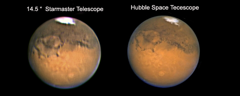 Amateur/Hubble Mars