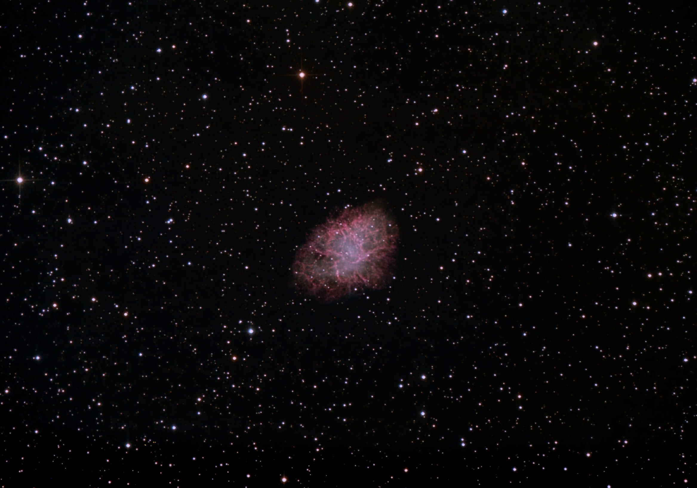M1, The Crab Nebula Ha + RGB