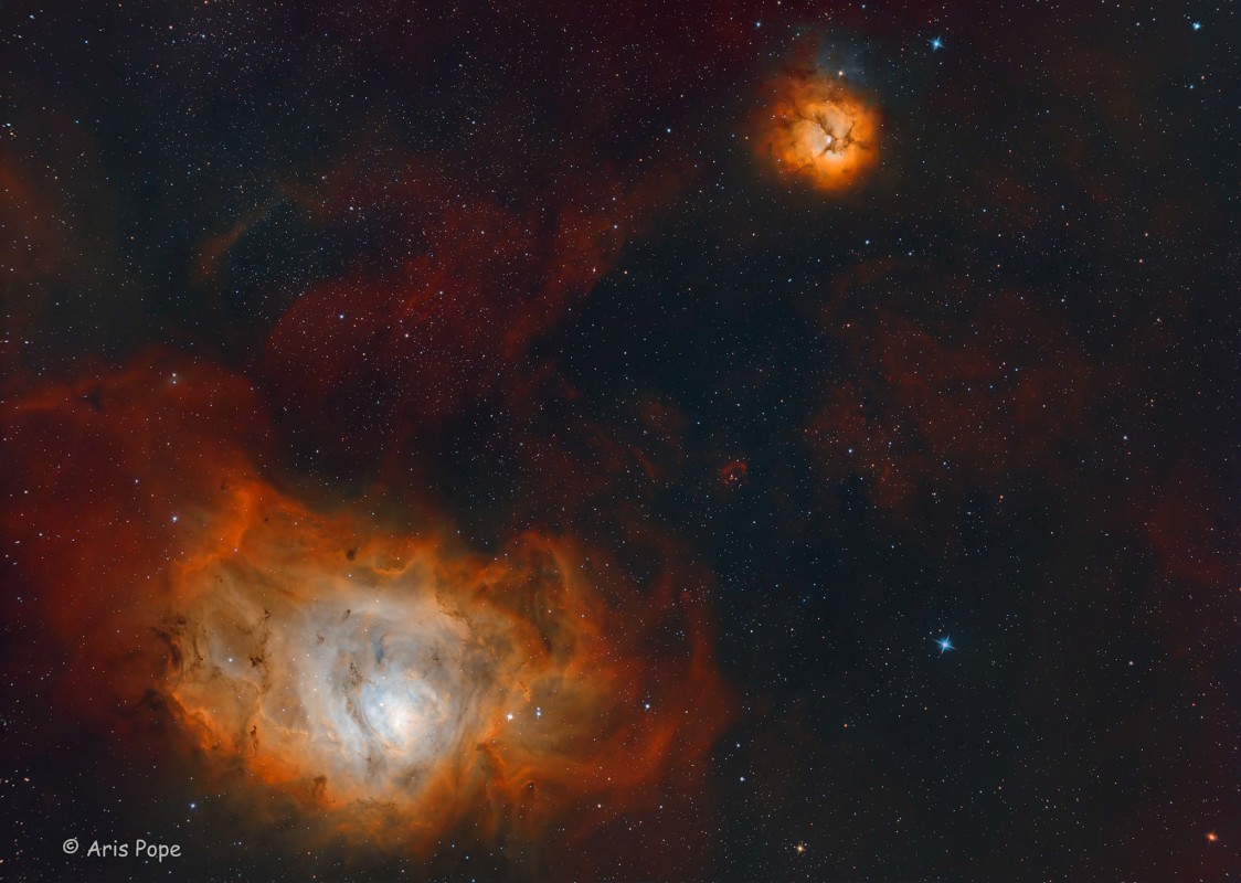 Lagoon Nebula Ha