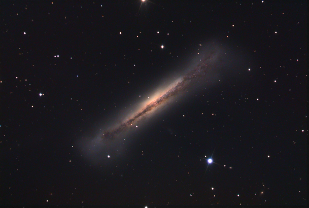 NGC 3628 in Leo