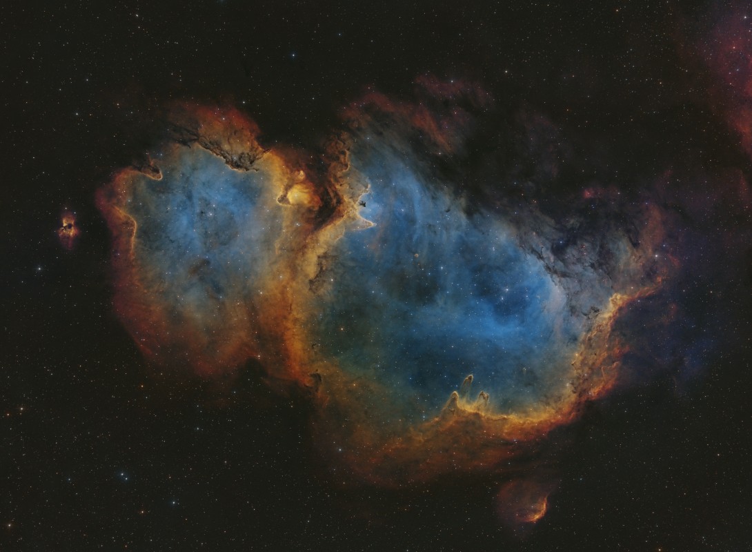 The Soul Nebula in SHO