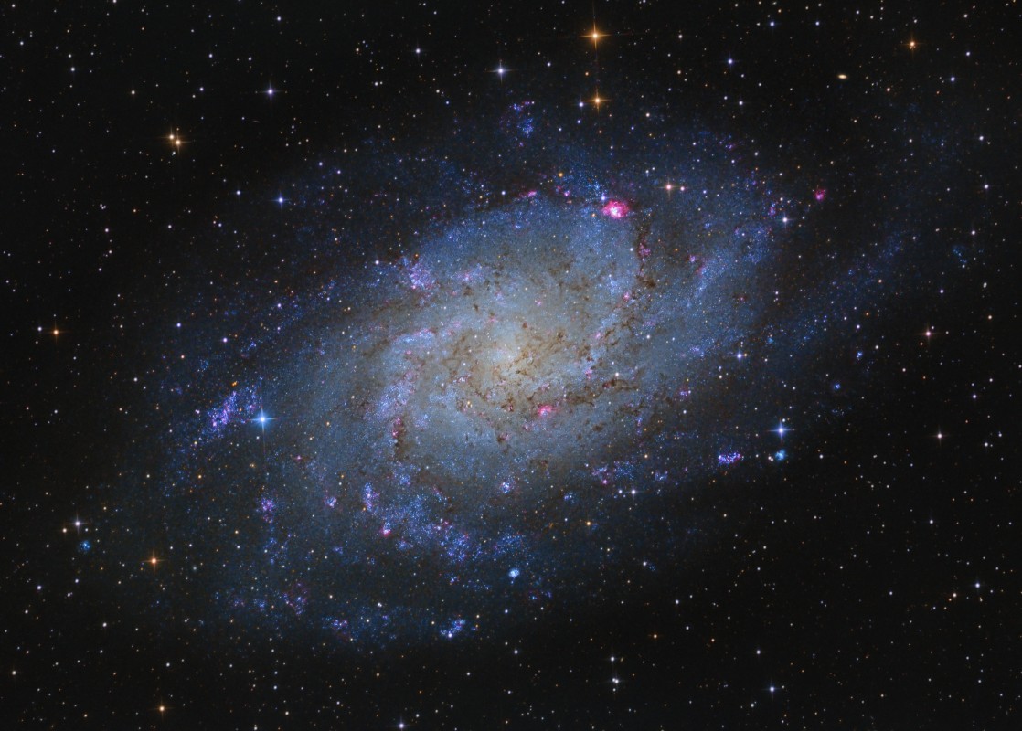 M33 | The Triangulum Galaxy True RGB