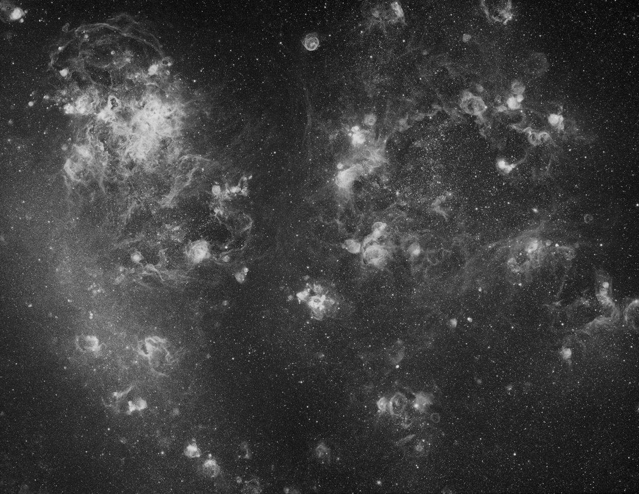 Hydrogen Alpha LMC