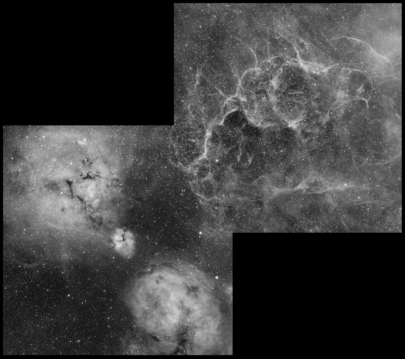 Vela SNR - Gum Nebula Mosaic