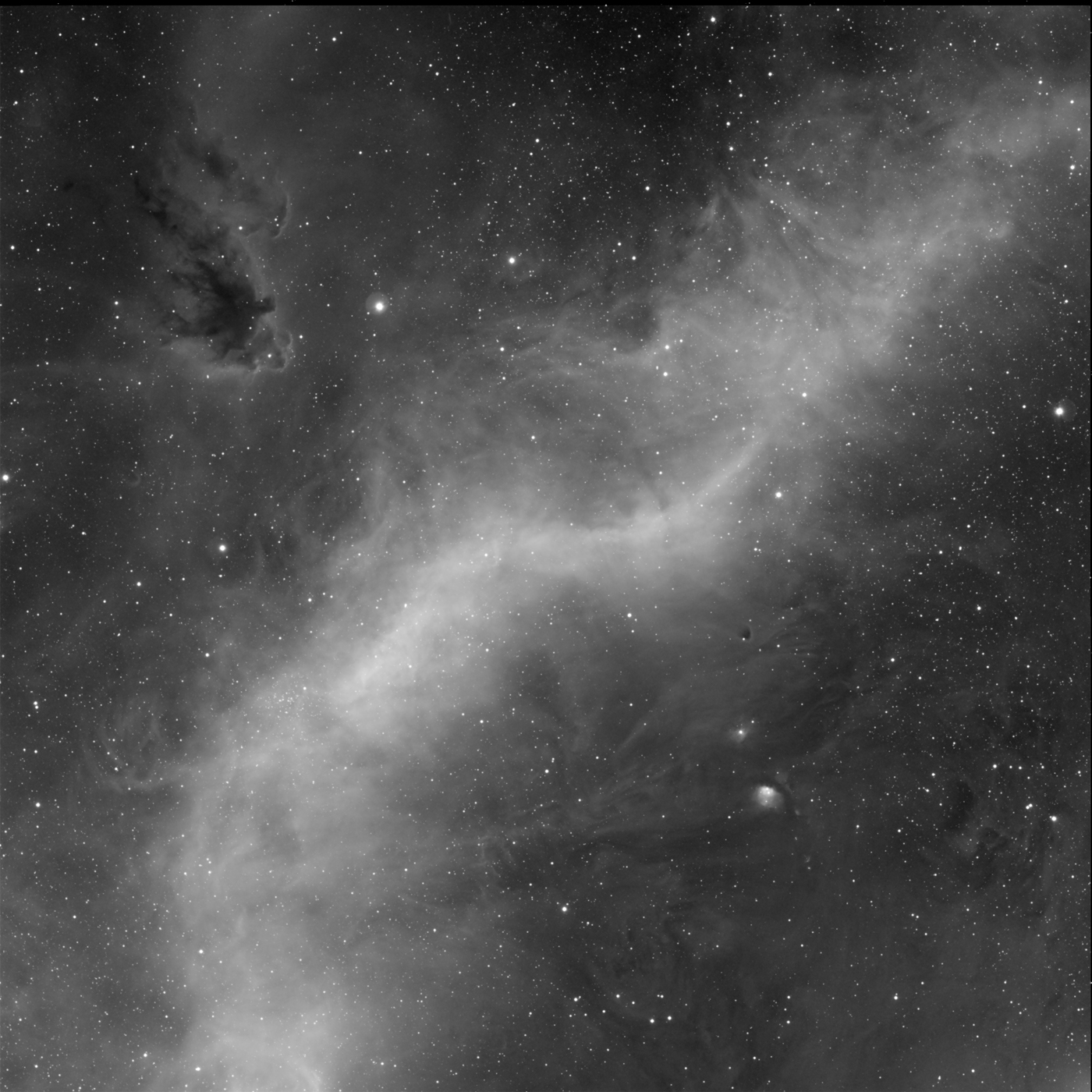 Barnards Loop with M78 and the Goblin Nebula