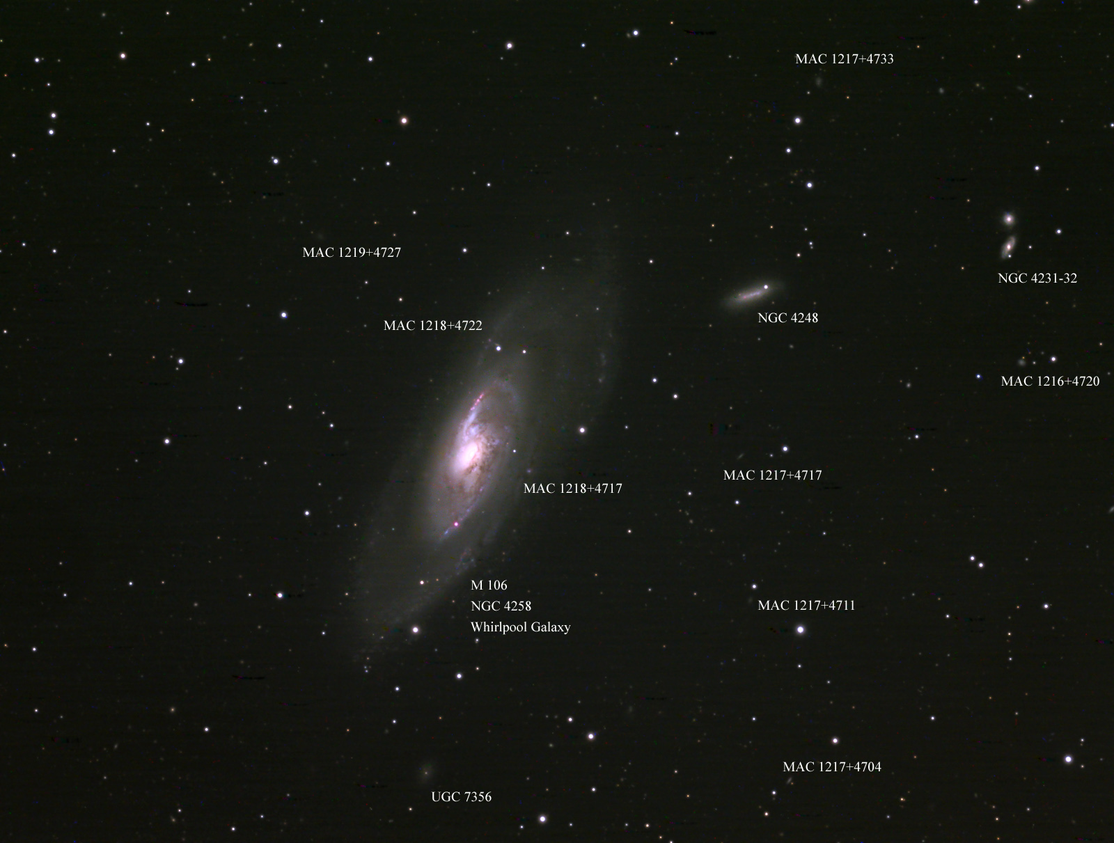 Whirlpool & C. (galaxies)