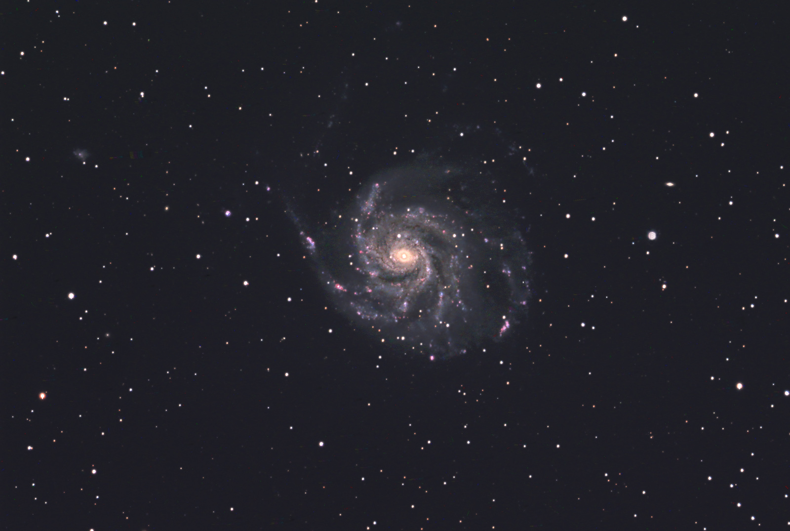 M101-The Shuriken of the deep sky.
