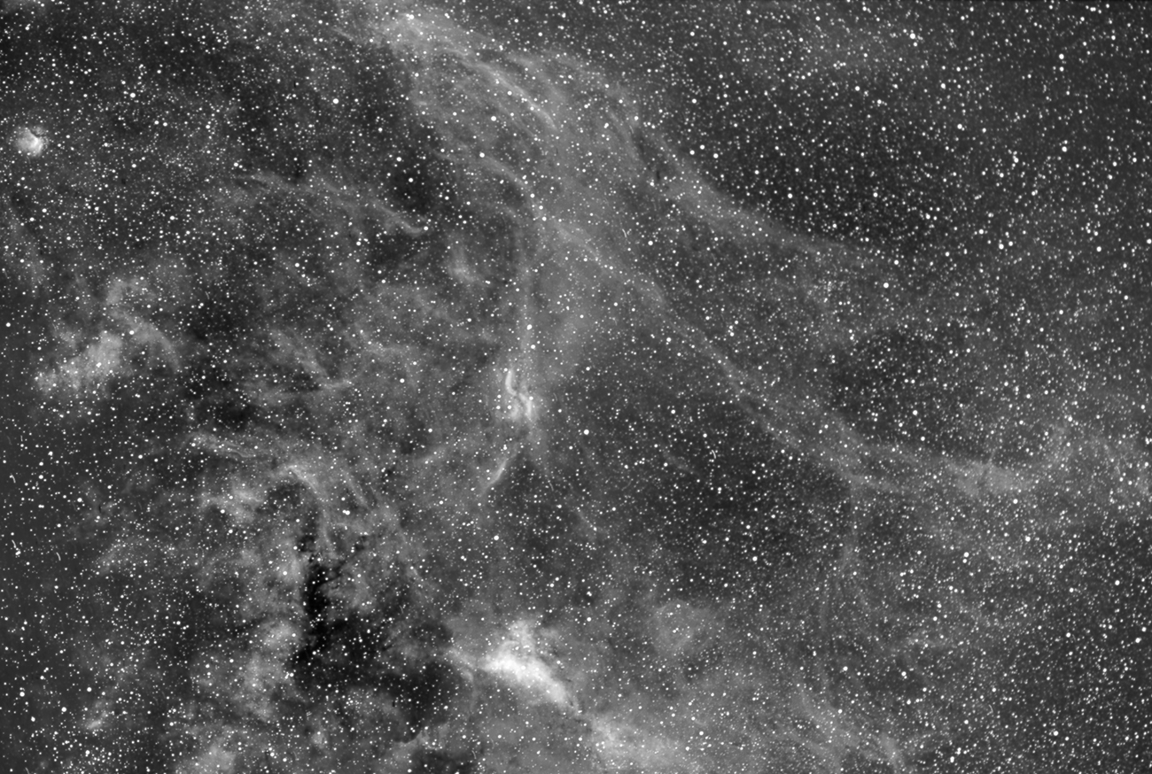 Tangled Nebulae NE of Sadr