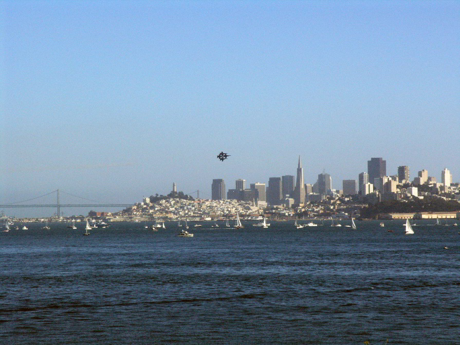 Blue Angles over San Francisco