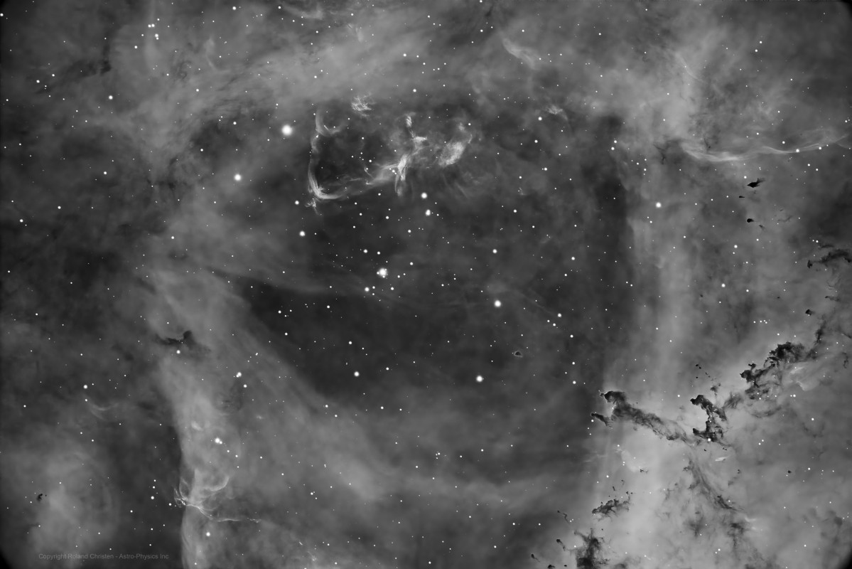 Rosette Closeup with Astro-Physics 305mm f12.5 Maksutov-Cassegrain