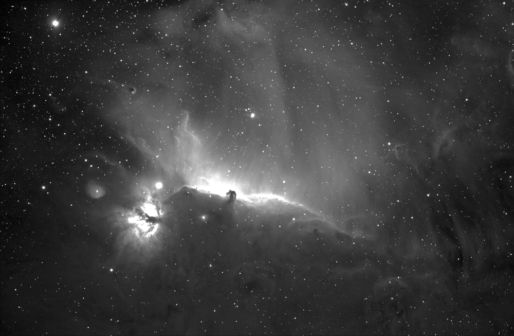 Horsehead in Hydrogen-alpha