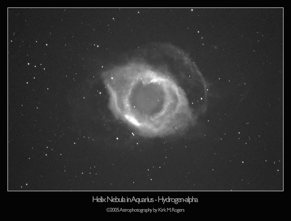 Helix Nebula in H-a