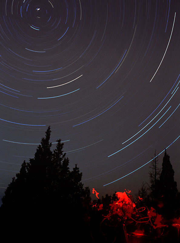 Juniper Star Trails