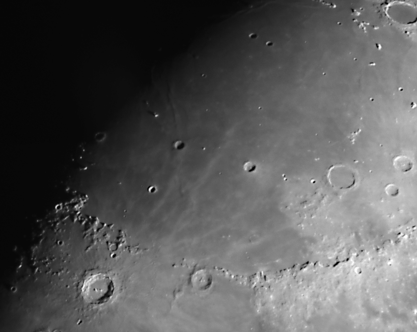Mare Imbrium at Sunrise