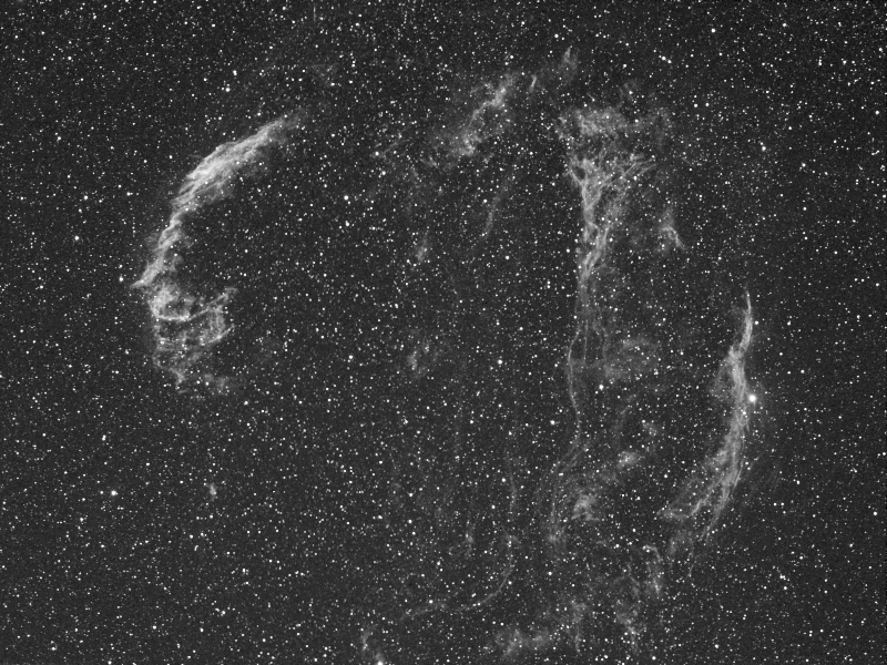Veil Nebula in Ha