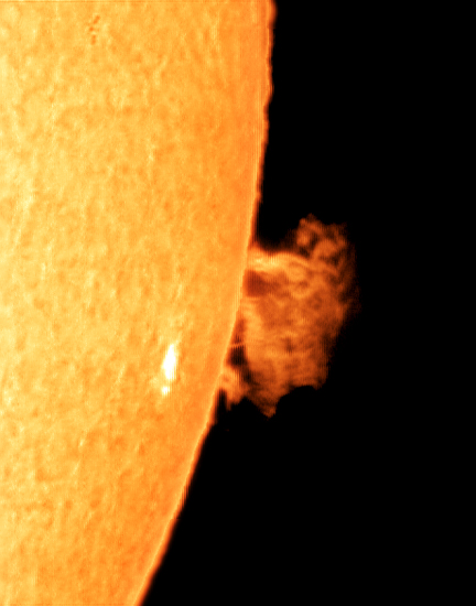 Solar Prominence 1-16-05