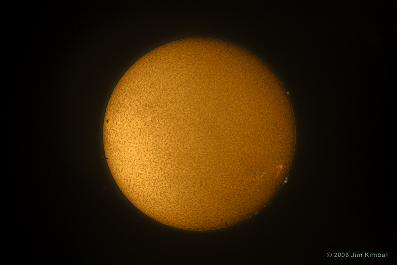 Mercury Transit in Ha - 2nd Contact