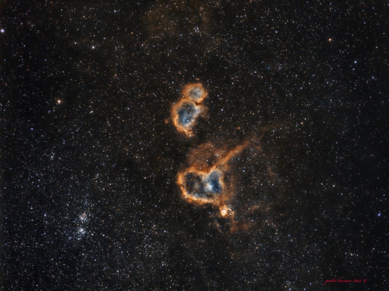 Heart ,Soul nebula and double cluster 